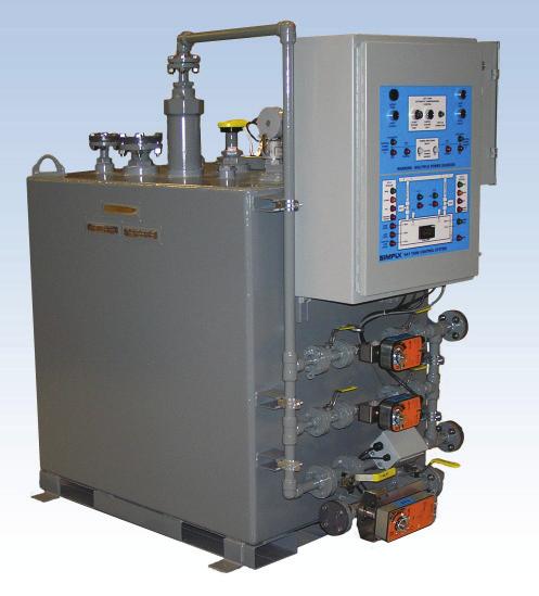Insight Onsite Mission Critical Fuel Supply Systems Page 5 Day Tank Controller 1. UL508 listed industrial control panel. NEMA4, tank mountable, hinged, lockable and gasketed access door.