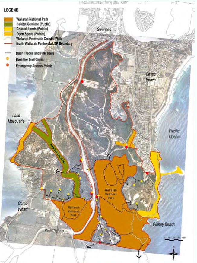 Part 12 Area Plans North Wallarah Peninsula Part 2 - Subdivision Figure