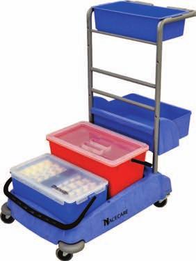 M O P P I N G T R O L L E Y S Part#8028020 VMV 2222 MOPPING TROLLEY Part#758279 DM 2416 MOPPING TROLLEY GENERAL FEATURES: Twin buckets ensure far less cross-contamination.