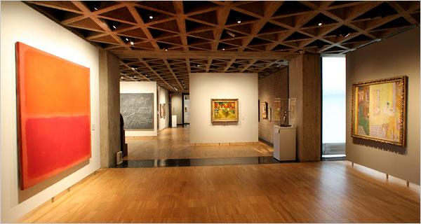 5.2 ARCHITECTURAL REDESIGN OVERVIEW The design concept for the redesigned Ransom Center gallery was a photograph of the Yale Art Museum, designed by architect Louis I Kahn.