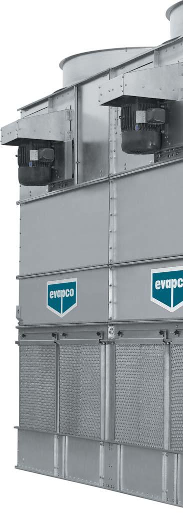 C-ATW Design and Construction Features The C-ATW line of closed circuit coolers reflects EVAPCO s continuing commitment to research and development.
