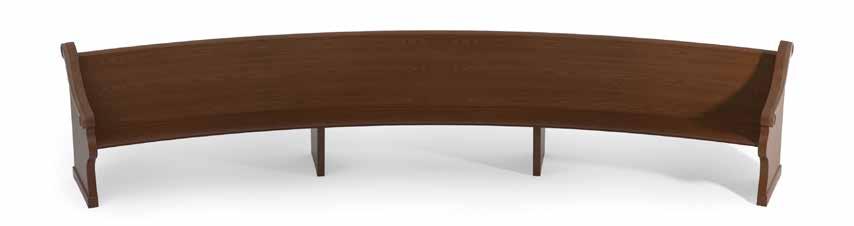 Pew Body Styles Sauder offers a variety of pew styles to meet the comfort and style needs of your worship space, from solid wood seat and back to fully upholstered.