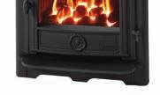 CL 530 Inset with Brick-effect lining CL7 & Dartmouth Inset With a look that takes inspiration from our traditional, solid fuel stove