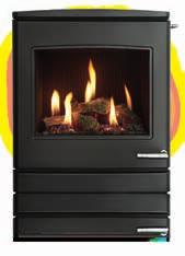 A truly advanced fire, this inset model has the convenience of either manual or remote control operation, allowing you to enjoy the