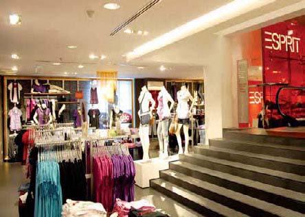 The Esprit lifestyle concept is presented in detail at new Esprit stores in various