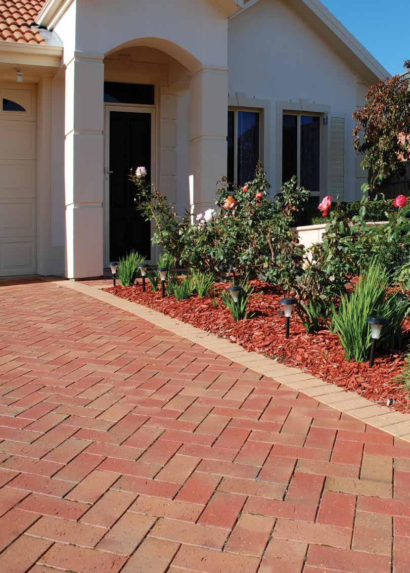 Style, longevity and versatility. Grove Gold 'n' Copper Grove Australia's best selling clay paver range.
