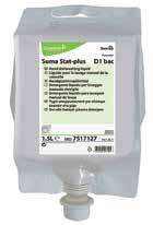 Cleaning Chemicals Catering - Detergent 1 Suma Stat Plus D1 Bac Detergent Manual dishwashing liquid with extra hygiene.