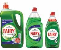 Cleaning Chemicals Catering - Detergent 1 Fairy Liquid Original Outstanding overall cleaning that custs through grease quicker than the best of the rest.