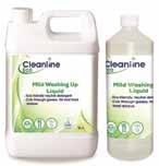 2 Cleanline Antibacterial Washing Up Detergent An effective hand wash detergent with antibacterial properties. Code: 031004 3 Cleanline Washing Up Liquid 7.