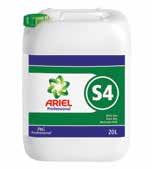 Cleaning Chemicals Laundry Products (Auto) 1 Ariel Professional System - S1 Actilift Detergent Ariel Professional System 1 is a concentrated low foaming liquid detergent.