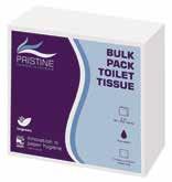 Dispenser: 065451, 065451B Size: 242 Sheet, Case of 36 Code: 065042 3 Tork Folded Toilet Tissue Dispenser Slim design with