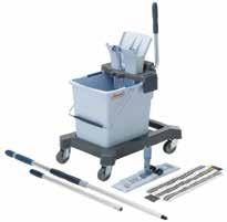 Janitorial Flat Mopping 1 Vileda UltraSpeed Pro Ready To Go Kit Developed for all general floor cleaning tasks, compact and easy to manoeuvre.