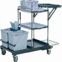 Size: 25 Litre, Each Code: 023134 Janitorial 3 Vileda Origo Trolley 300FX The configurable alternative to the 100FX allows you to retro-fit and