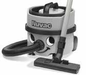 Floorcare Tub Vacuum Cleaners 1 Numatic Nuvac VNP180-11 Vacuum & Kit NA1 Compact commercial vacuum cleaner c/w kit NA1 - offering 8 ltr capacity, 10 mtr wrap around Nuplug cable, allowing for quick