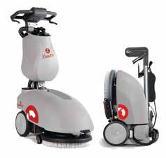Floorcare Scrubber Dryer 1 Comac Vispa 35B 35CM Scrubber Dryer The Vispa 35B has a working width of 35cm (14 inch) and is ideal for maintenance cleaning of small-sized and congested areas that are