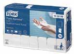 Washroom Hand Towels - Multifold 1 Tork Xpress Soft Multifold Hand Towel Highly absorbent and soft structured tissue. High quality means fewer sheets used per dry. Ready to use, large size towel.