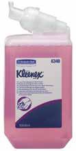 Skin Care Washroom Foam Skin Care System 1 6342 KLEENEX Luxury Foam Frequent Use Hand Cleanser Dye and fragrance free foaming soap that is ideal for frequent use.