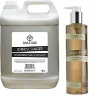 Skin Care Luxury Washroom Skincare 1 Pasture Chinese Ginger Bath & Shower Revitalising Bath & Shower with toning and stimulating Root Ginger. The perfect start to the day.