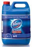 Cleaning Chemicals Bleaches & Disinfectants 1 Domestos Professional Original Bleach Exceptional long lasting germ kill. with C-TAC to thicken and allow it to cling longer to the surface.