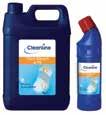 Ideal for toilets, sinks, waste areas and drains. Size: 750ml, Case of 9 Code: 038026 3 Flash Clean & Bleach Spray Two in one: cleans and disinfects. Hygienic cleaning for professionals.