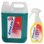 Cleaning Chemicals Hard Surface 1 Sprint Hard Surface Cleaner Multi-purpose hard surface cleaner for surfaces and floors, suitable for use with trigger spray or bucket Pleasant Odour Neutralising