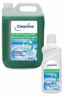 Code: 033440 2 Cleanline Hard Surface Cleaner RTU A ready to use highly effective cleaner for walls, floors, paintwork & hard surfaces.