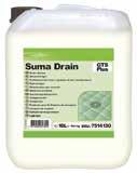 Size: 1 Litre, Each Code: 039180 3 Suma Drain GTS Plus Drain cleaner, for preventive maintenance of drains and grease traps.