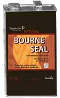 Cleaning Chemicals Floor Care 1 Bourne Seal Natural Heavy duty polyurethane wood floor sealer. Long lasting protection. Dries in 2-4 hours.