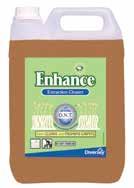 Cleaning Chemicals Carpet Care 1 Enhance Extraction Cleaner Extraction cleaner for carpets and upholstery with a fresh apple fragrance. Low foaming and suitable for use in all carpet machines.