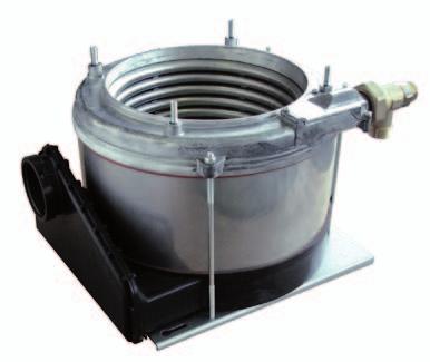 steel SILENCER Air intake duct with builtin silencer to