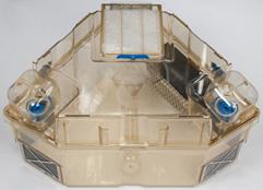 CP79C101P CP79C101M Cage Assemblies Auto-Water Cage Assemblies Utilize different cage tops with no bottle recesses and provide extra headroom at the front corners.