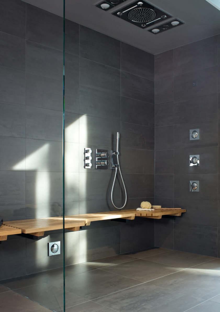 Create your own personal tailor-made spa experience with GROHE F-digital Deluxe.