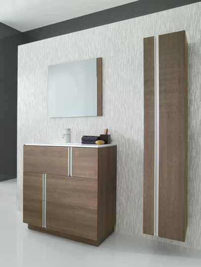 86 BATHROOMS FURNITURE Bathroom furniture FOLK LINO / CAMEL Mirror 6x60 cm LINO Wall tiles FLORENCIA BEIGE,x00 cm COLORSTUK MARFIL
