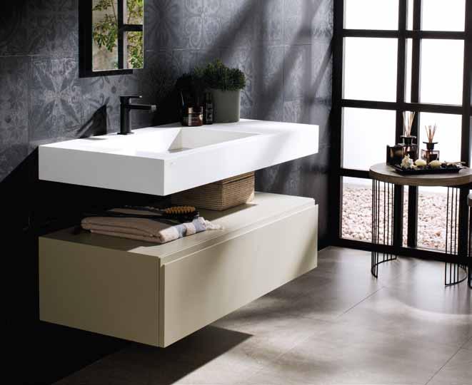 BATHROOMS 97 4 4 Basin work top RAS KRION Bathroom furniture RAS