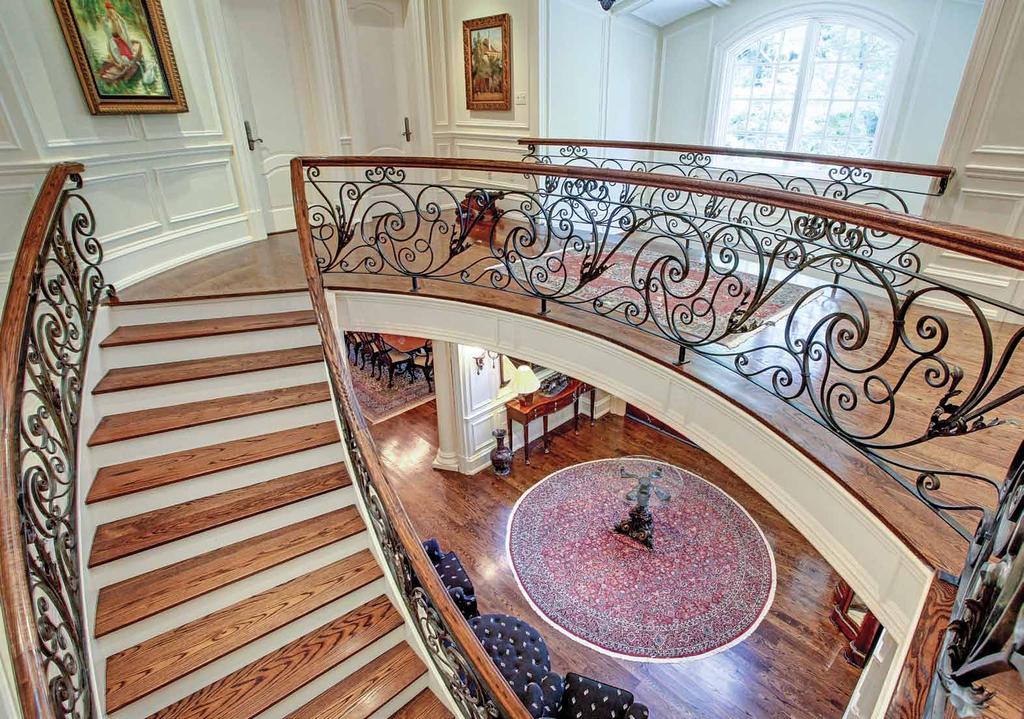 Exceptional Craftsmanship in an Estate Setting Stunning curb appeal and perhaps the nicest entry foyer and staircase in Oakville.