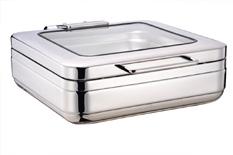 (Electric heating optional) AG 30023-G 2/3 Chafing Dish Glass