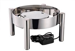 Premium Line Chafing Dishes AG 30040-G Round Chafing Dish