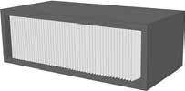 DEVICE ACCESSORIES for product Art. no. DG H13 HEPA FILTER Depth 292mm 393 x 200mm CFL 10 1669219 436.00 L57 597 x 200mm CFL 15 1669220 565.00 L57 800 x 250mm CFL 22 1669221 655.