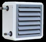 02 TOPWING TLH TOPWING AIR HEATER RG L50 Air heater with discharge louvre for wall or ceiling mounting; outdoor air, mixed air or recirculation air mode for heating or ventilation Discharge louvre: