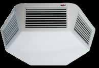TOPWING TLHD-K TOPWING AIR HEATER FOR HEATING OR COOLING Air heater for heating or cooling; mounting on the ceiling for recirculation air mode or on an intermediate ceiling for recirculation air or