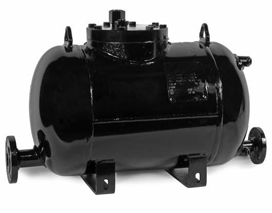 EPT-2064/14 Series Pumping Trap Fabricated Stee In-Line Connections, Hight motive pressure pump For capacities up to 2 350 kg/h (steam motive) Discharge per cyce 13 iters The Armstrong EPT-2064/14