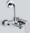 5,900 OPP-15117PM Single Lever Wall Mixer with Provision For Overhead Shower with 115mm Long Legs & Wall Flanges Rs.