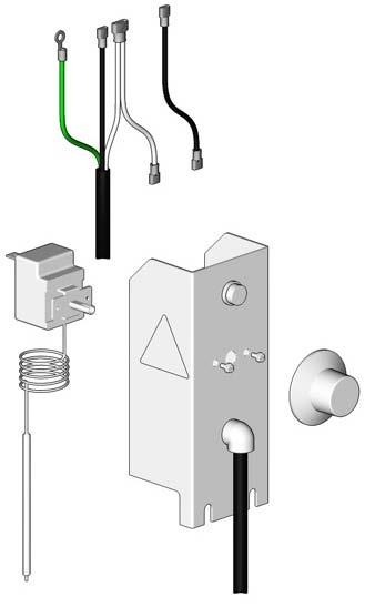Repair Indicator Light Heater Thermostat Switch 1. See Before Beginning Repair, page 14. Relieve pressure. 2. Wait for heaters to cool. 3. See FIG. 7. Loosen two screws (12) and remove shield (21). 4.