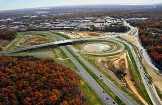 Fairfax County Parkway Extension (Phase I/II and IV) Springfield, VA JMT routinely develops plans and alternative technical