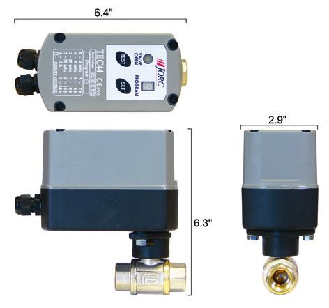Timer cycle range (ON/OFF) Actuator PCB Time cycle indication TEST feature Any size 0 to 600 PSI (For high pressure see OPTIMUM-HP) 24V, 115V and 230VAC/DC 50/60 Hz.