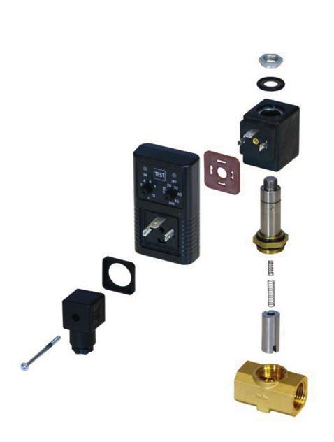 The EAD is a mass produced product available in various valve connection sizes and timer color options.