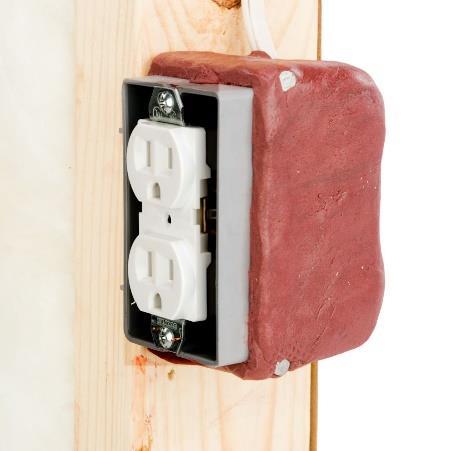 Non-Metallic Electrical Boxes When a non-metallic rated box is installed within the same stud space in a rated wall assembly, is firestopping required?
