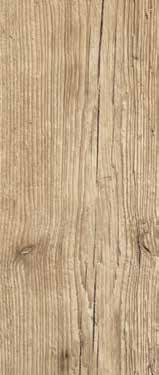 Porcelain This wood look pressed porcelain brings an enduring purity of a