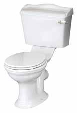 FORM. BASINS & PEDESTALS WC PAN & CISTERN 600mm 2TH Basin & Pedestal H925 x W600 x D495mm CRT003