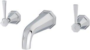 Perrin & Rowe three hole basin taps are perfect in traditional and contemporary bathrooms, with either crosshead or